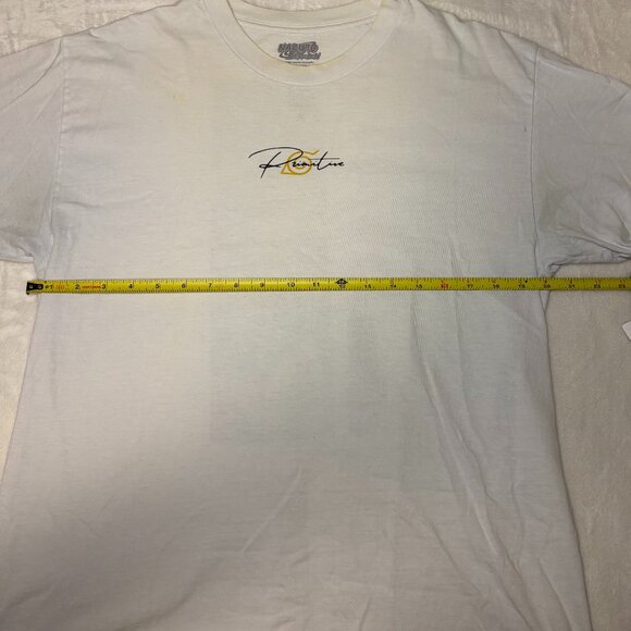 Naruto Shippuden Primitive Skateboarding T-Shirt White Men's Large Uzumaki - Picture 5 of 11